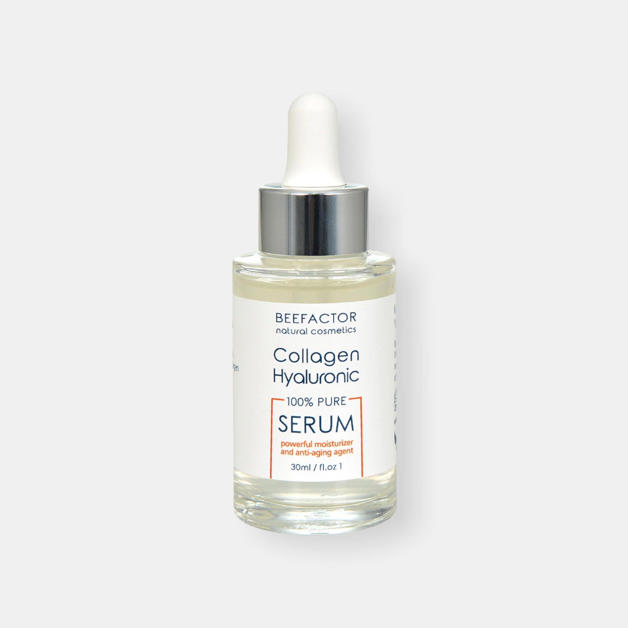 Serum Κολλαγόνο & Υαλουρονικό Οξύ 100% Pure – 30ml