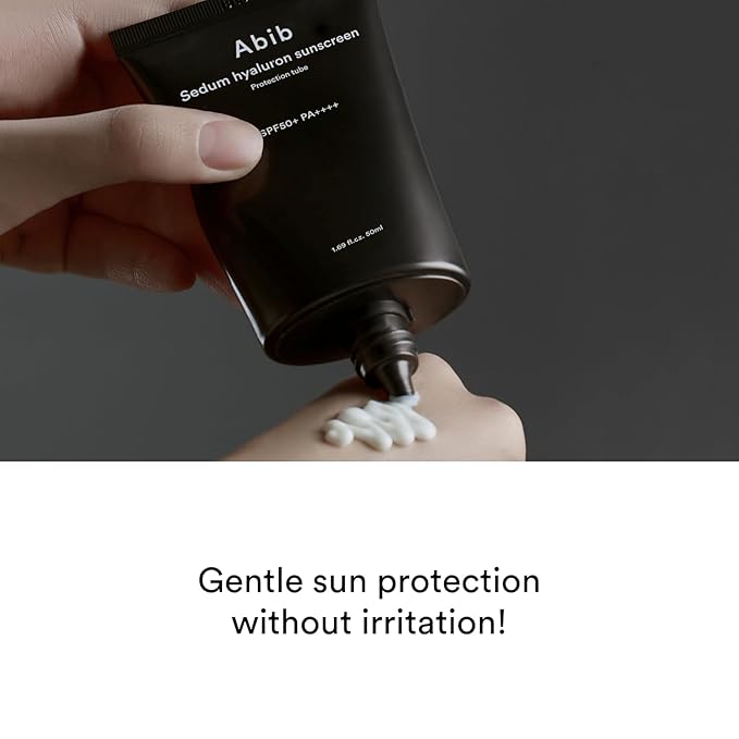 Abib - Sedum Hyaluron Sunscreen Protection Tube SPF50+/PA++++ - Moisturizing Filter Cream - 50ml