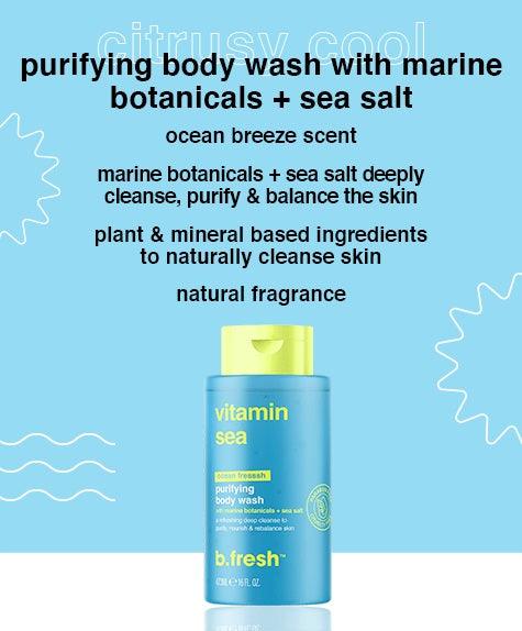 Vitamin sea, Nourishing body wash 473ml - BFresh