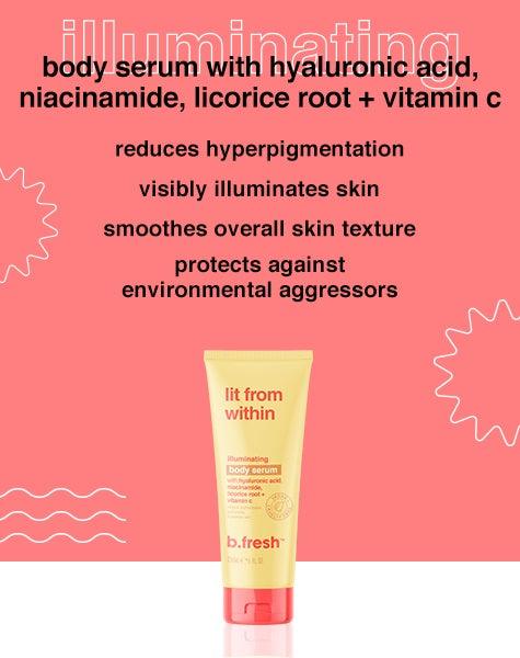 Lit from within, Illuminating body serum 236ml - BFresh