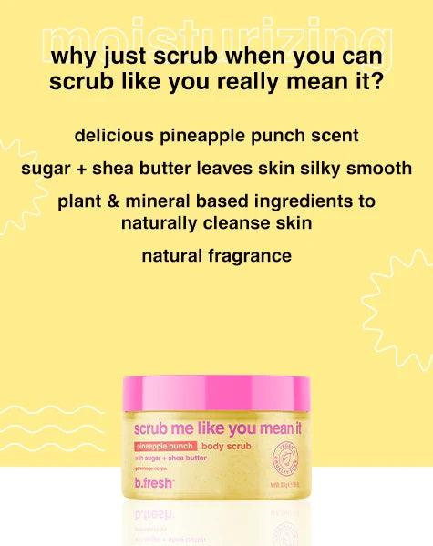 Scrub me like you mean it, body scrub 200g - BFresh