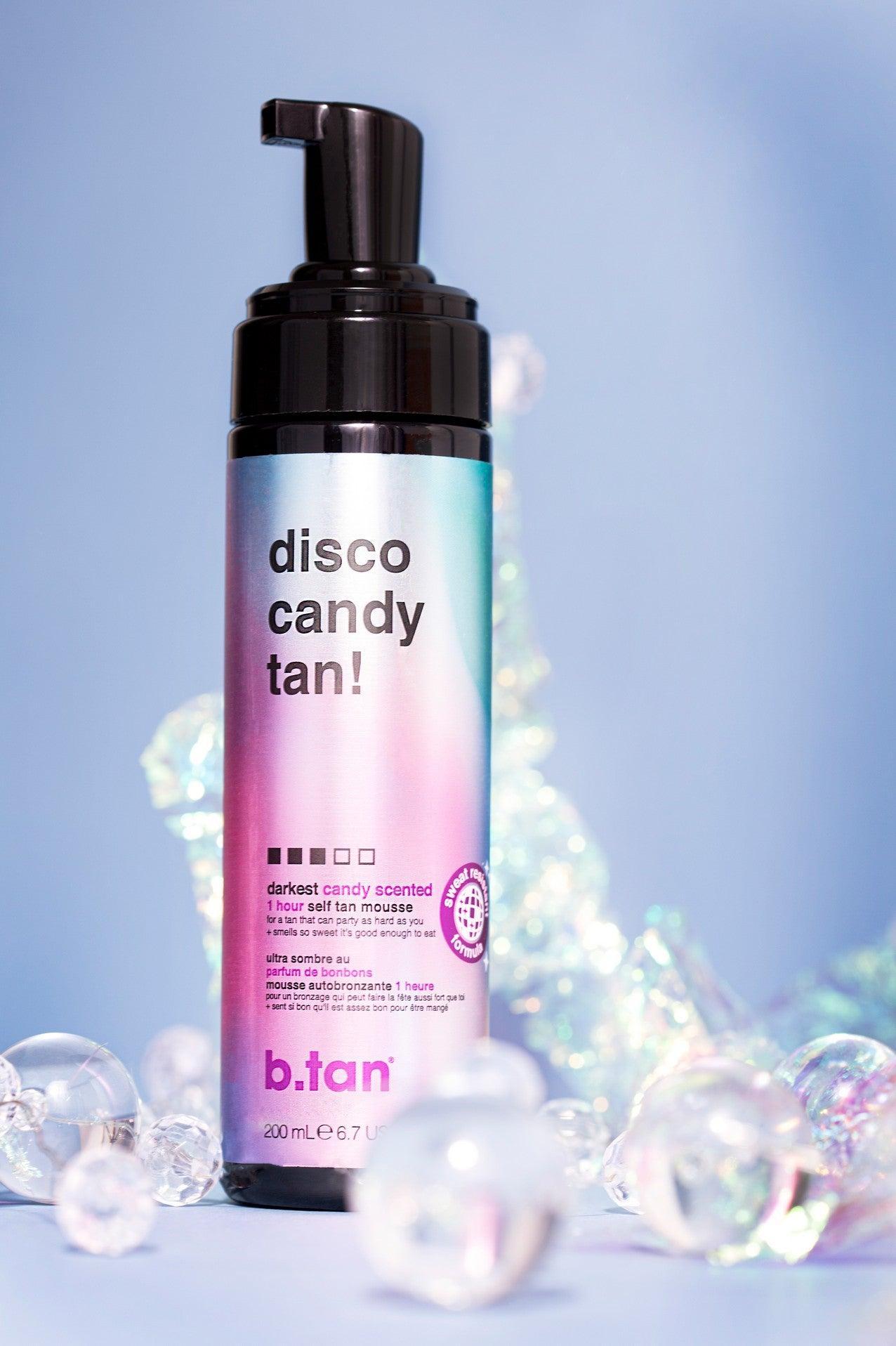 Disco candy tan, Candy scented Self Tan mousse 200ml - BTan