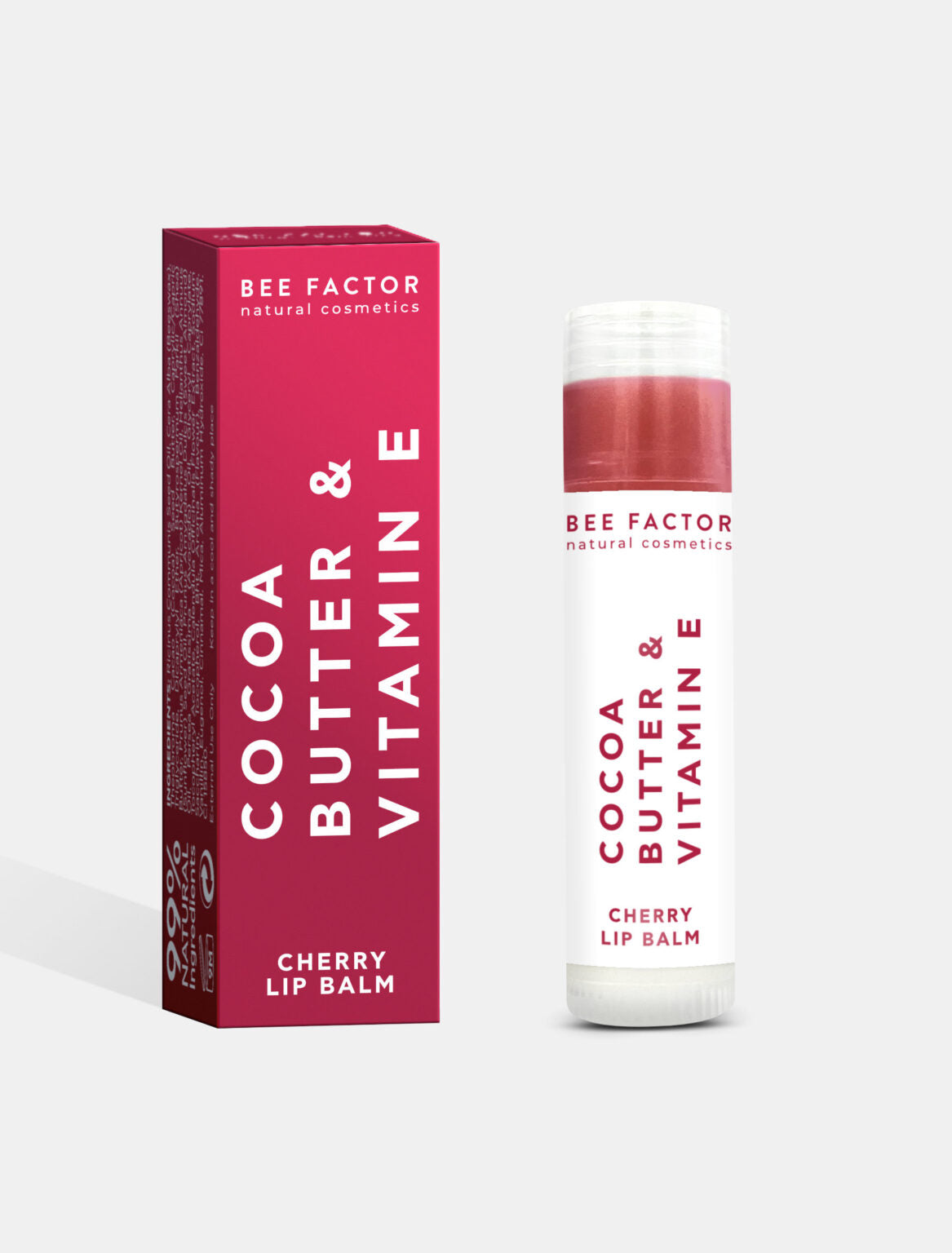 Lip Balm Cherry με Βούτυρο Κακαό & Βιταμίνη Ε