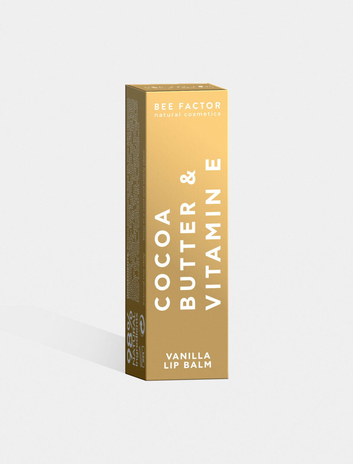Lip Balm Vanilla με Βούτυρο Κακαό & Βιταμίνη Ε