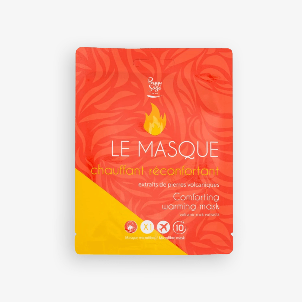 Comforting warming mask