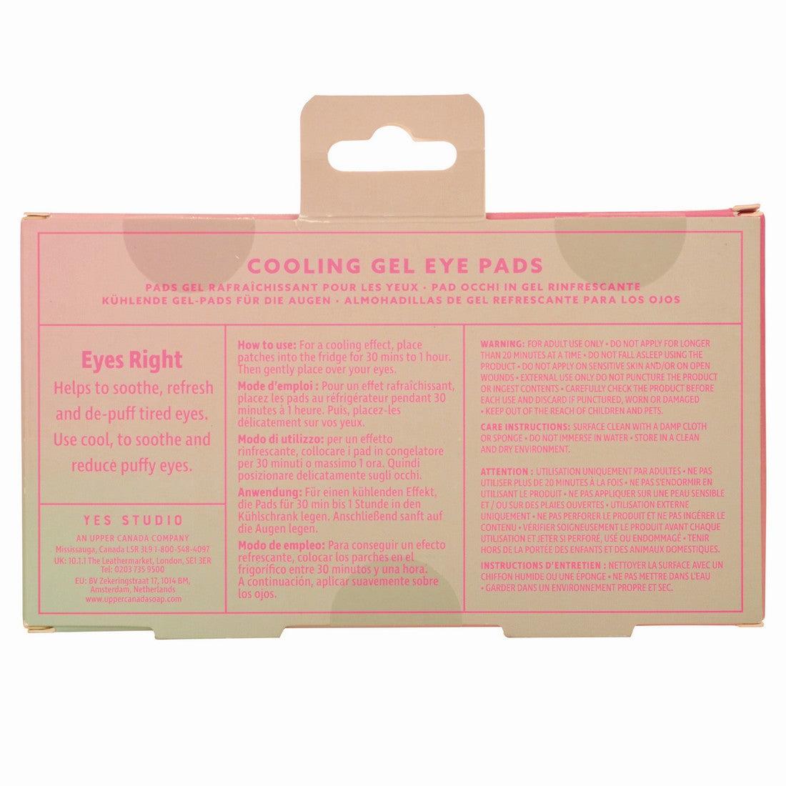 Chill AF Cooling Gel Eye Pads - By Upper Canada
