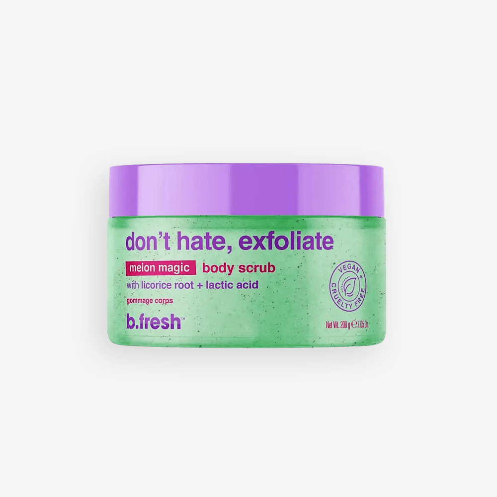 Don't hate, exfoliate, body scrub 200g - BFresh
