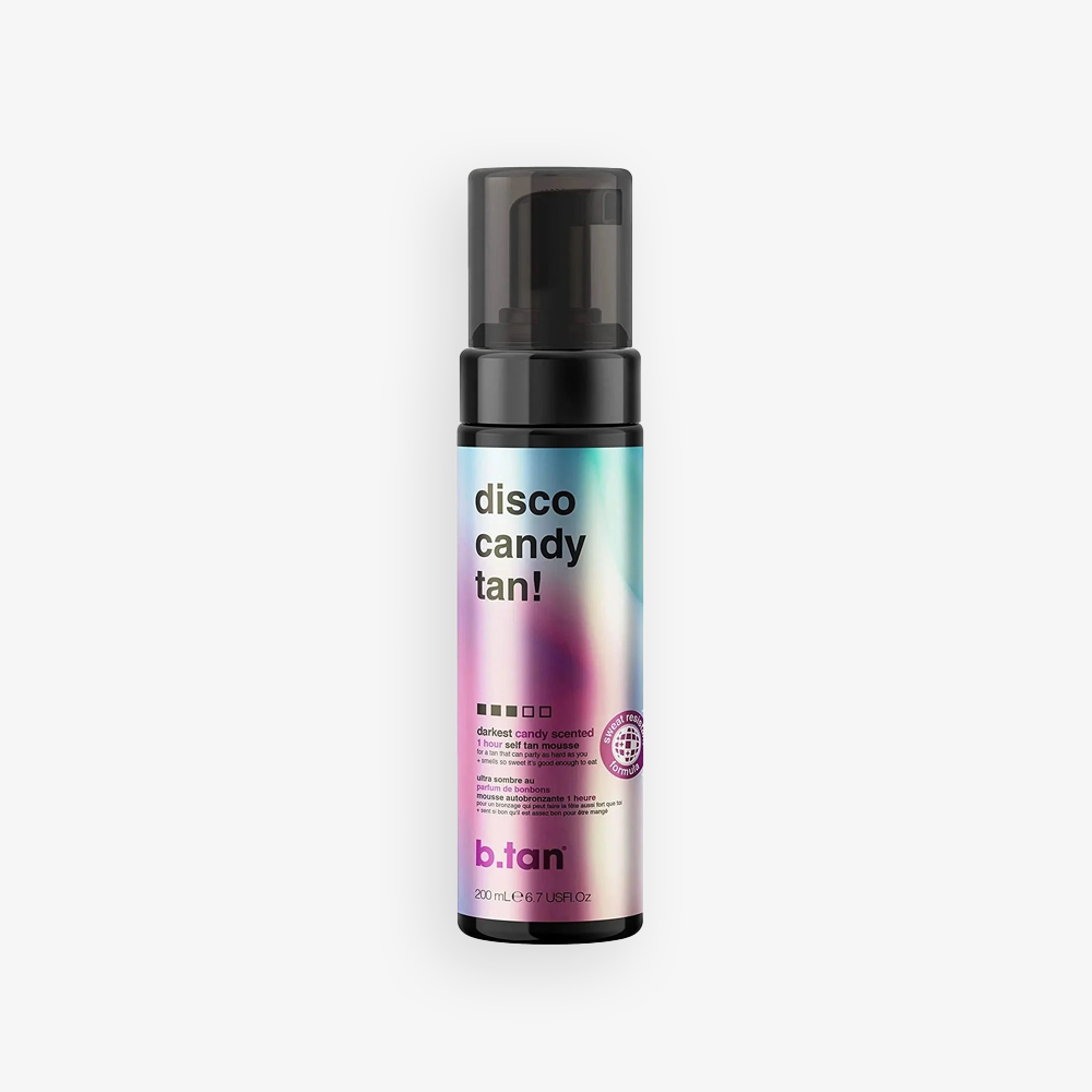 Disco candy tan, Candy scented Self Tan mousse 200ml - BTan