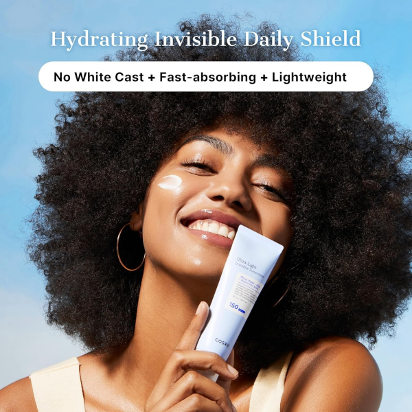 COSRX - Ultra - Light Invisible Sunscreen SPF50+/PA++++ - Light Moisturizing Sunscreen - 50ml