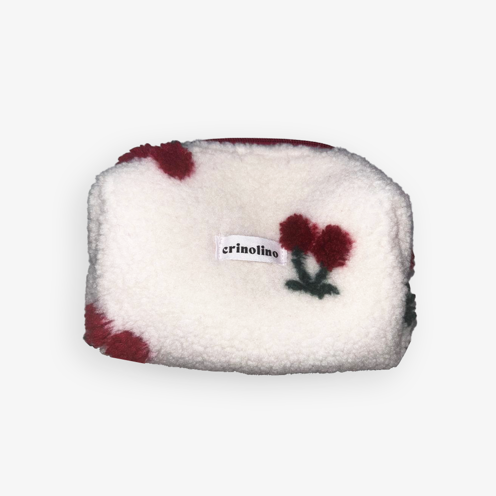 Crinolino Cherry Pop makeup bag