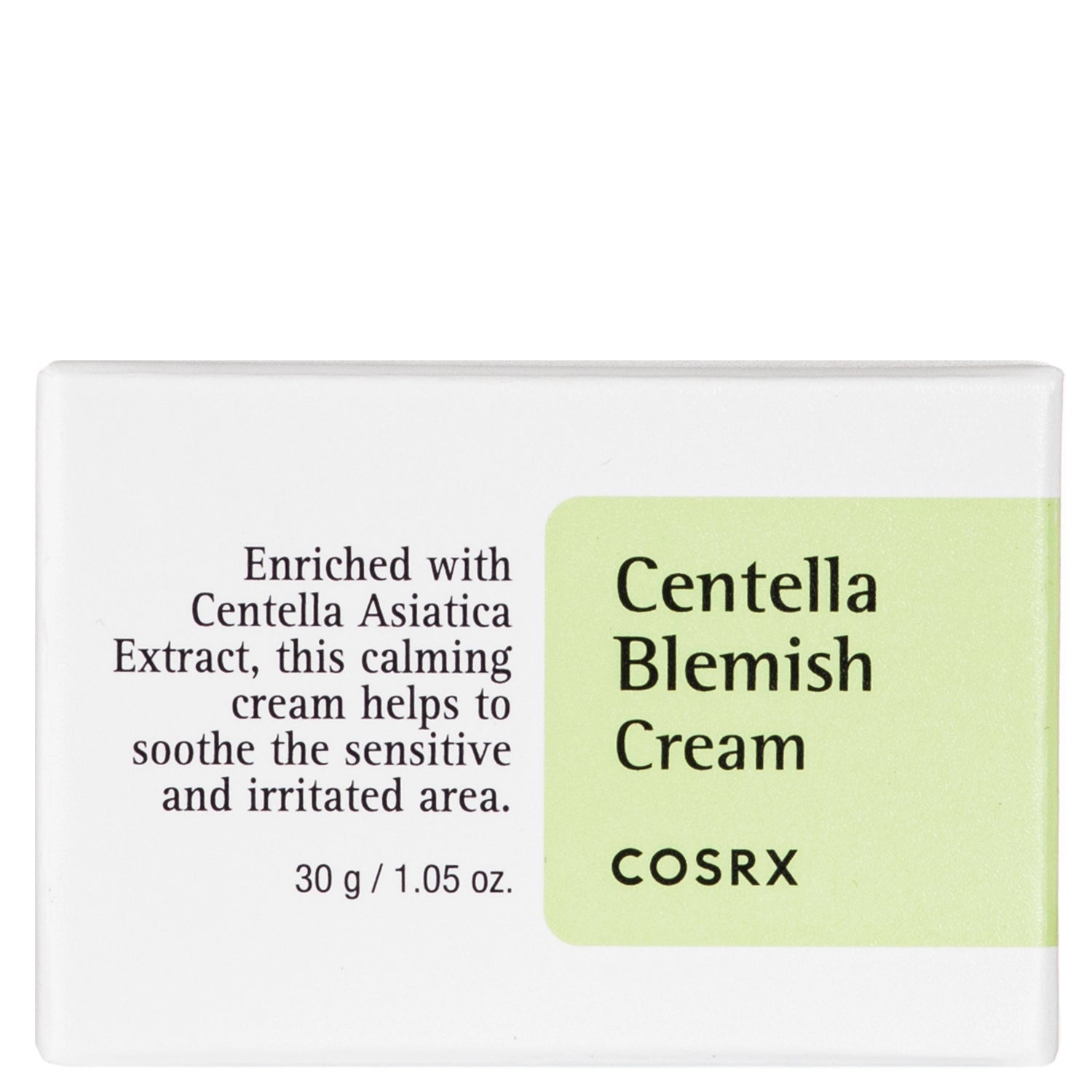 COSRX - Centella Blemish Cream - Soothing Cream for Problem Skin - 30ml
