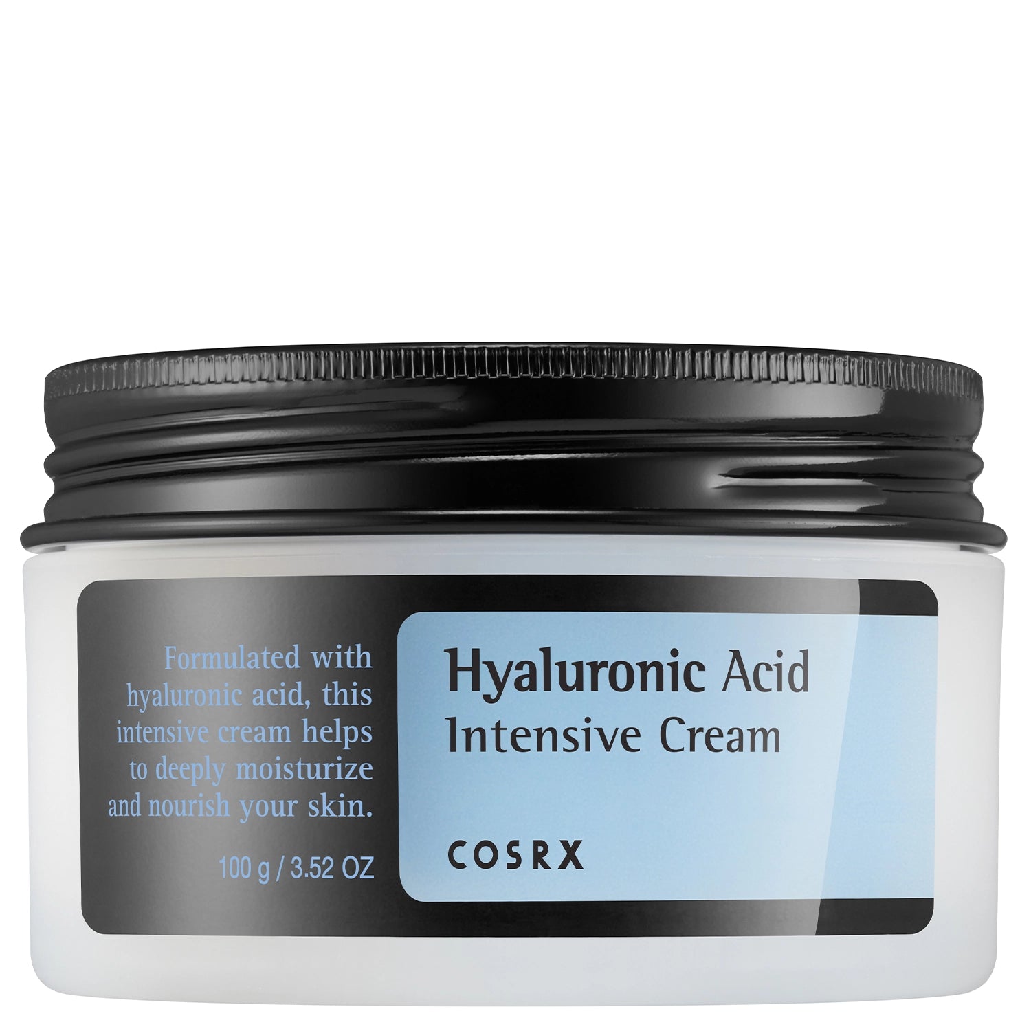 COSRX - Hyaluronic Acid Intensive Cream - Strongly Moisturizing Cream with Hyaluronic Acid - 100ml, 10 unit