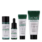 AHA BHA PHA 30 Days Miracle AC SOS Kit - Acne Skin Cosmetics Kit