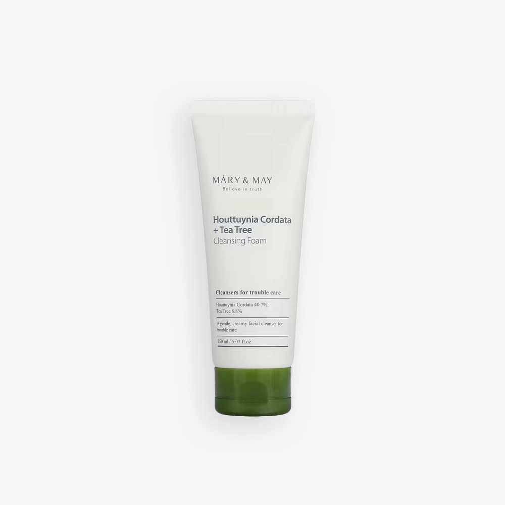 Mary & May Houttuynia Cordata + Tea Tree Cleansing Foam