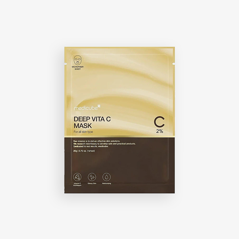 Deep Vita C Mask - Brightening Face Mask with Vitamin C - 1pc/20g