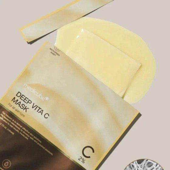 Deep Vita C Mask - Brightening Face Mask with Vitamin C - 1pc/20g