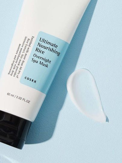 COSRX - Ultimate Nourishing Rice Overnight Spa Mask - Nourishing Night Mask with Rice Extract - 60ml