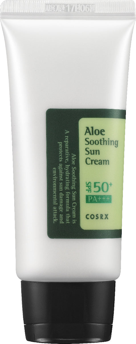 COSRX - Aloe Soothing Sun Cream SPF50+/PA+++ - Moisturizing Sunscreen - 50ml