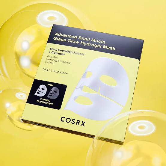 COSRX Advanced Snail Mucin Glass Glow Hydrogel Mask 35g 1τεμαχιο