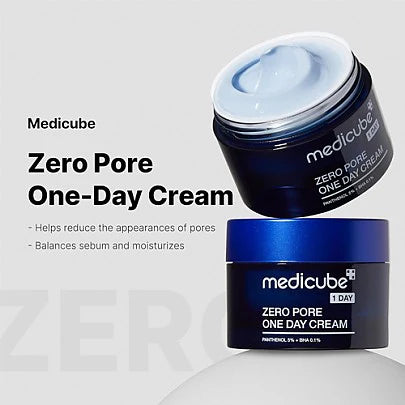 Zero Pore One-day Cream - Cream for Dilated Pores with BHA Acids - 50ml
