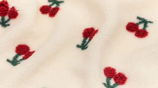 Crinolino Cherry Pop makeup bag