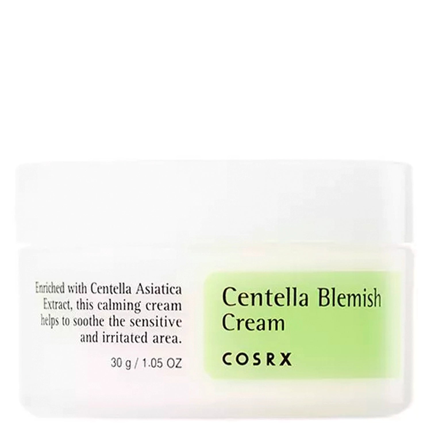 COSRX - Centella Blemish Cream - Soothing Cream for Problem Skin - 30ml