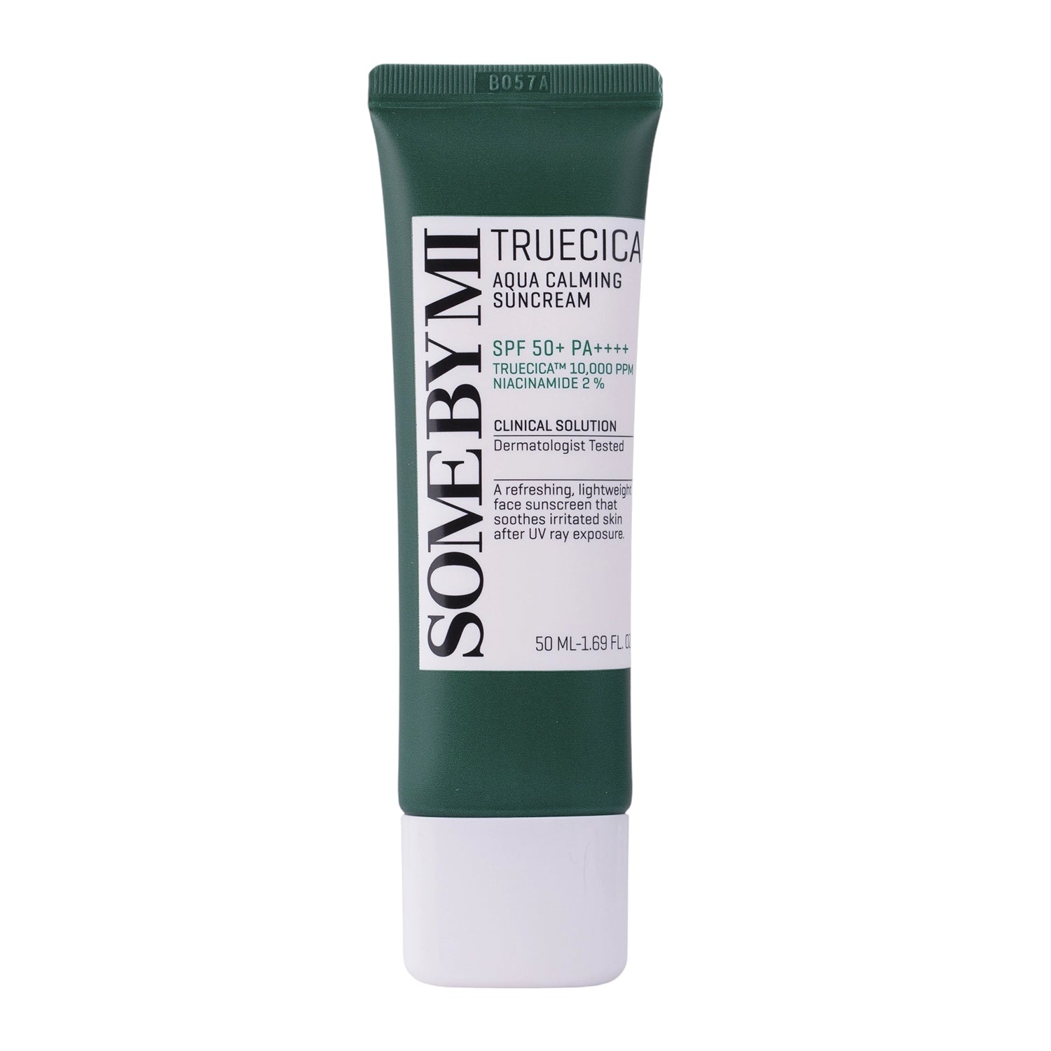 Some By Mi - Truecica Aqua Calming Suncream SPF50+/PA++++ - Soothing Sunscreen Cream - 50ml